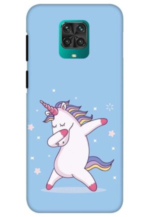 unicorn cartoon printed designer mobile back case cover for redmi note 9 pro - redmi note 9 pro max - poco m2 pro - redmi note 10 lite