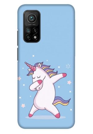 unicorn cloud printed designer mobile back case cover for mi 10t - mi 10t pro