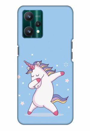 unicorn cloud printed mobile back case cover for realme Realme 9 4G - Realme 9 Pro Plus 5G - Realme 9 pro