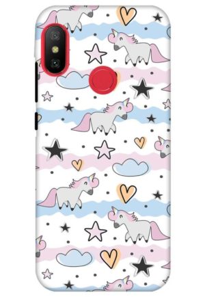 unicorn printed designer mobile back case cover for Xiaomi Redmi 6 pro