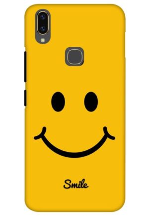 yellow smiley printed mobile back case cover for vivo V9, vivo V9 PRO , vivo v9 youth, vivo y83 pro