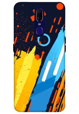 android 10 theme printed mobile back case cover for oppo f11