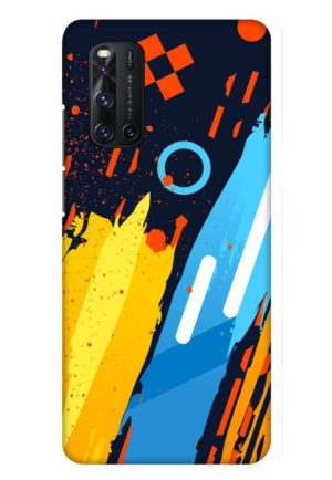 android 10 theme printed mobile back case cover for vivo V19