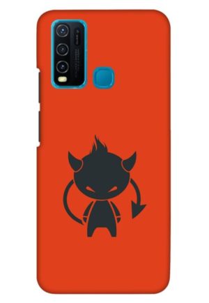 angry girl printed mobile back case cover for vivo y30 - vivo y50