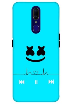 arshmello music printed mobile back case cover for oppo f11