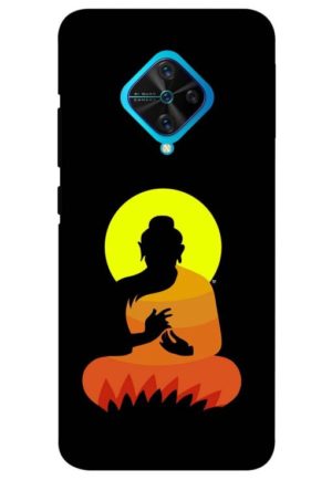 budha art printed mobile back case cover for vivo s1 pro