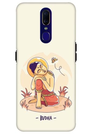 budha vector printed mobile back case cover for oppo f11