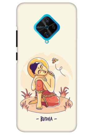 budha vector printed mobile back case cover for vivo s1 pro
