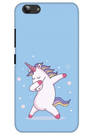 cote unicorn cartoon printed mobile back case cover for vivo y53 - vivo y53i