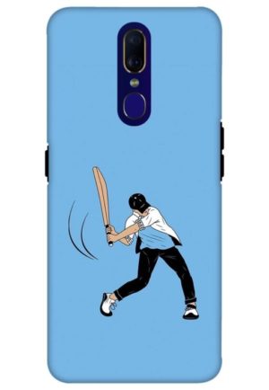 cricket gully boy printed mobile back case cover for oppo f11