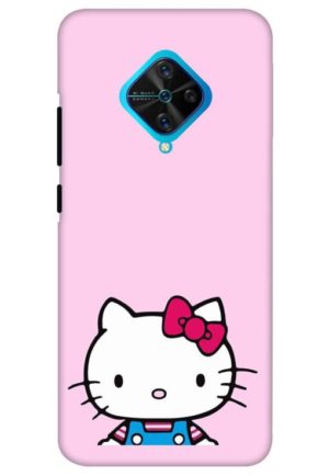 cute hello kitty printed mobile back case cover for vivo s1 pro