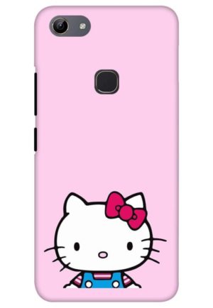 cute hello kitty printed mobile back case cover for vivo y81 - vivo y83