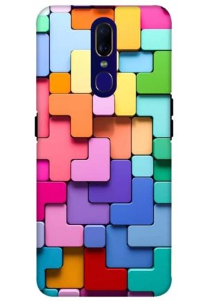 difficult puzzle printed mobile back case cover for oppo f11