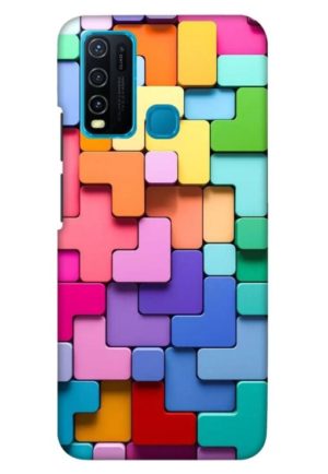 difficult puzzle printed mobile back case cover for vivo y30 - vivo y50