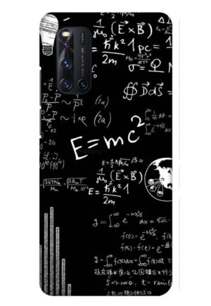 e=mc2 printed mobile back case cover for vivo V19