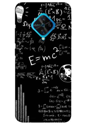 e=mc2 printed mobile back case cover for vivo s1 pro