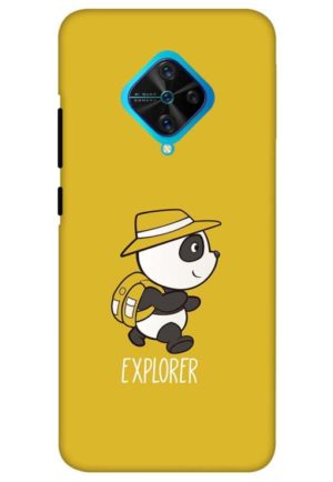 exploring panda printed mobile back case cover for vivo s1 pro