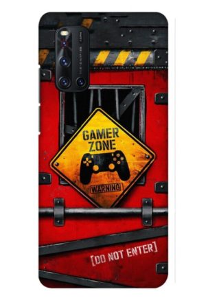 gamer zone do not enter printed mobile back case cover for vivo V19