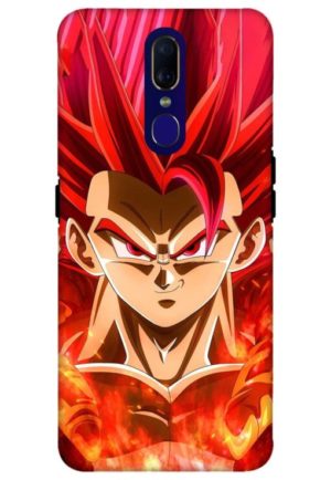 gogeta dragon ball z printed mobile back case cover for oppo f11