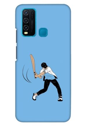 gully cricket lover printed mobile back case cover for vivo y30 - vivo y50