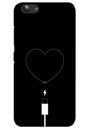 heart pump blood charger printed mobile back case cover for vivo y53 - vivo y53i