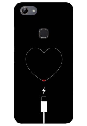heart pump blood charger printed mobile back case cover for vivo y81 - vivo y83
