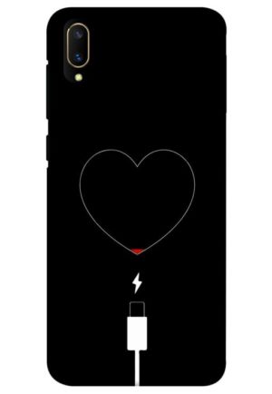 heart pump blood chrger printed mobile back case cover for vivo Y11 pro