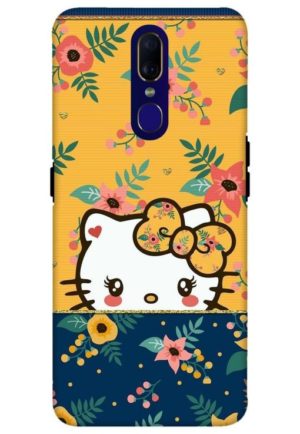 hello kitty printed mobile back case cover for oppo f11