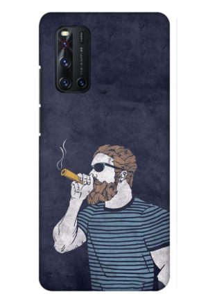 high dude printed mobile back case cover for vivo V19