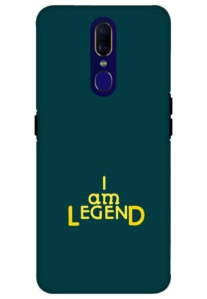 i am legend printed mobile back case cover for oppo f11