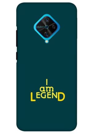 i am legend printed mobile back case cover for vivo s1 pro