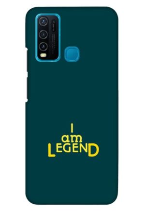 i am legend printed mobile back case cover for vivo y30 - vivo y50