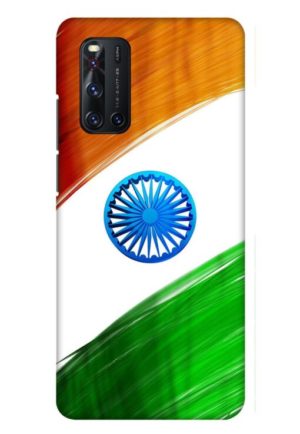 india flag printed mobile back case cover for vivo V19