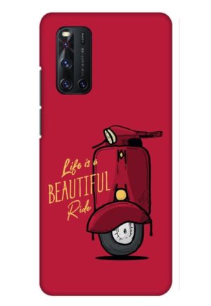 life is beautifull ride printed mobile back case cover for vivo V19