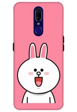 line cony cartoon printed mobile back case cover for oppo f11