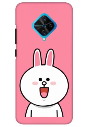 line cony cartoon printed mobile back case cover for vivo s1 pro