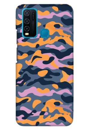 militry army pattern printed mobile back case cover for vivo y30 - vivo y50