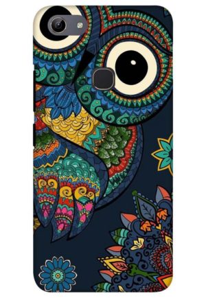 owl vector printed mobile back case cover for vivo y81 - vivo y83