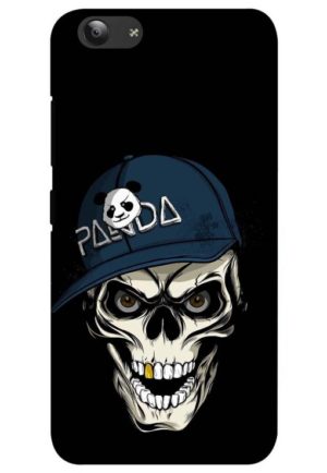 panda skull printed mobile back case cover for vivo y53 - vivo y53i