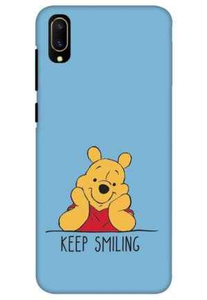 pooh keep smiling printed mobile back case cover for vivo Y11 pro