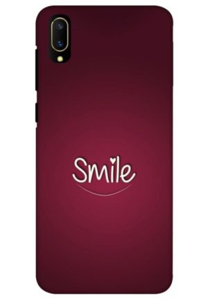 smile heart printed mobile back case cover for vivo Y11 pro