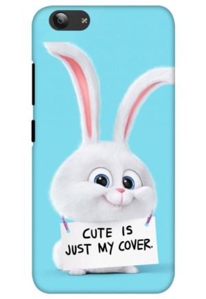 snowball cute is just my cover printed mobile back case cover for vivo y53 - vivo y53i