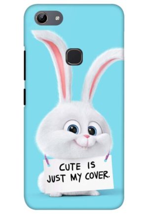 snowball cute is just my cover printed mobile back case cover for vivo y81 - vivo y83