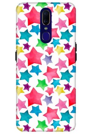star printed mobile back case cover for oppo f11