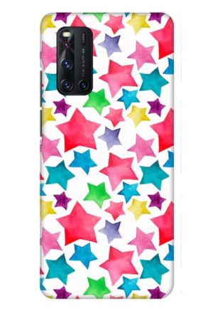 star printed mobile back case cover for vivo V19