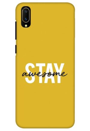 stay awesome printed mobile back case cover for vivo Y11 pro