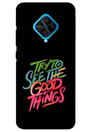try to see good thing printed mobile back case cover for vivo s1 pro
