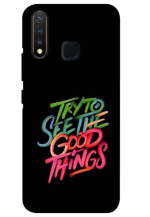 try to see good thing printed mobile back case cover for vivo u20 - vivo y19