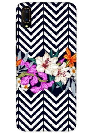 zigzag flower printed mobile back case cover for vivo Y11 pro