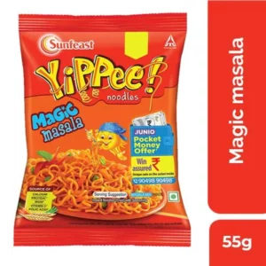 Buy Sunfeast YiPPee! Magic Masala Instant Noodles, 55 g Pouchonline at guaranteed lowest price